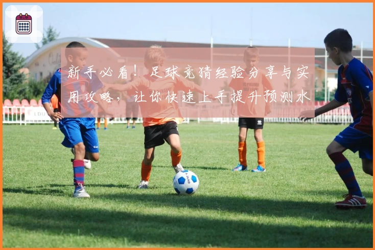 新手必看！足球竞猜经验分享与实用攻略，让你快速上手提升预测水平